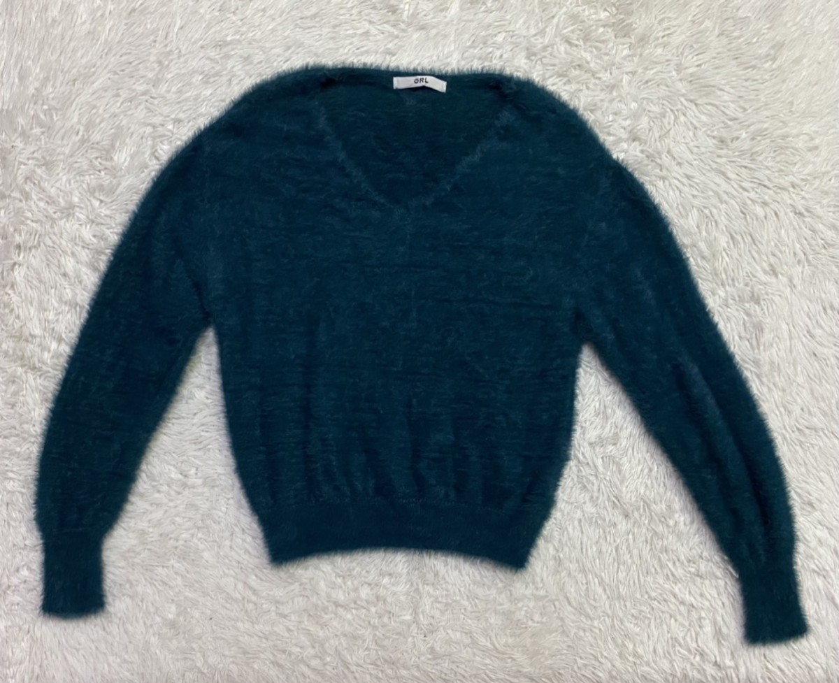 Street Fashion - GRL Luxury Cozy Nylon Fuzzy Cardigan Sweater Pullover - 1