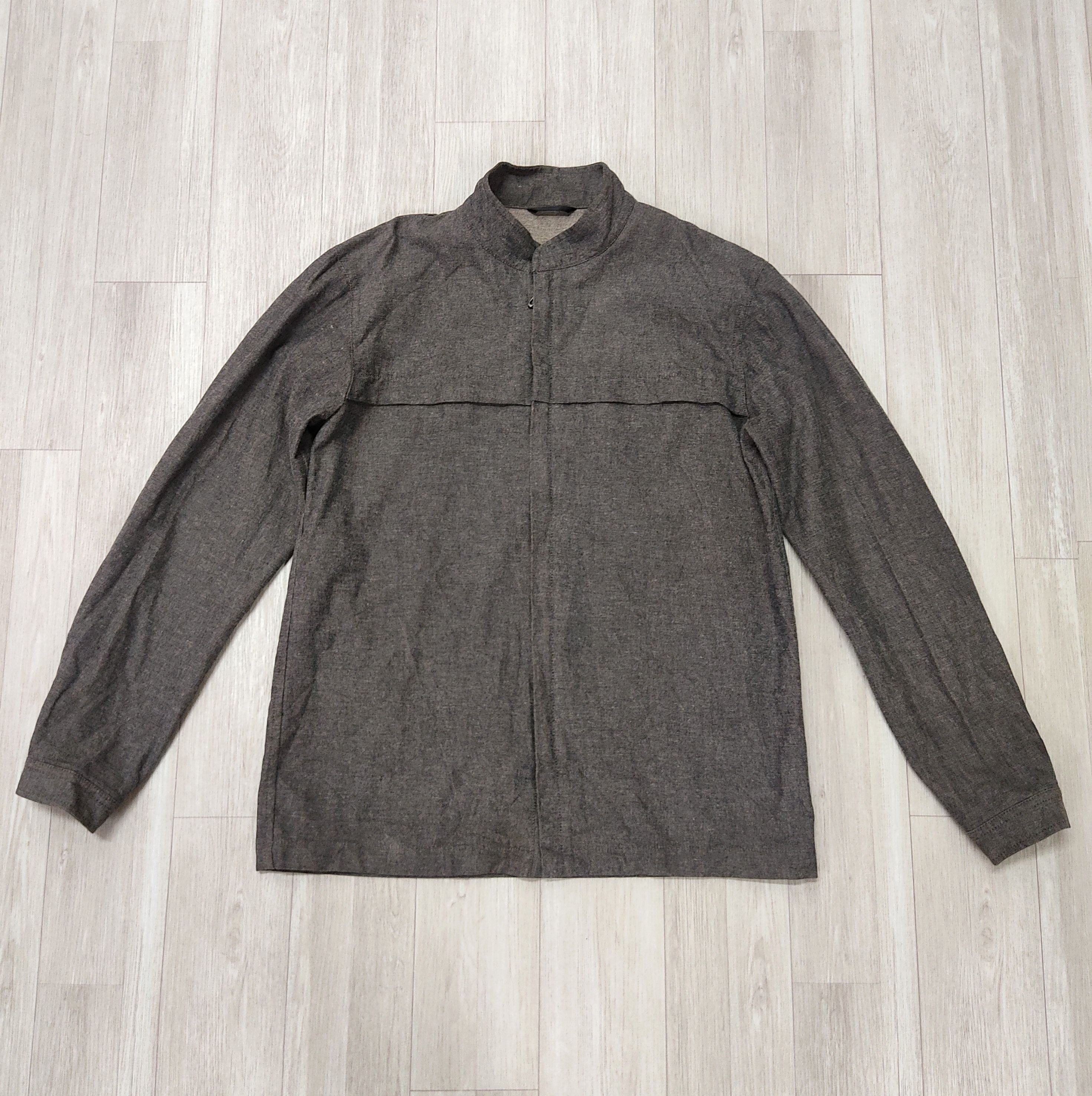 Japanese Brand - TÊTE HOMME Casual Cotton Zipper Jacket - 4