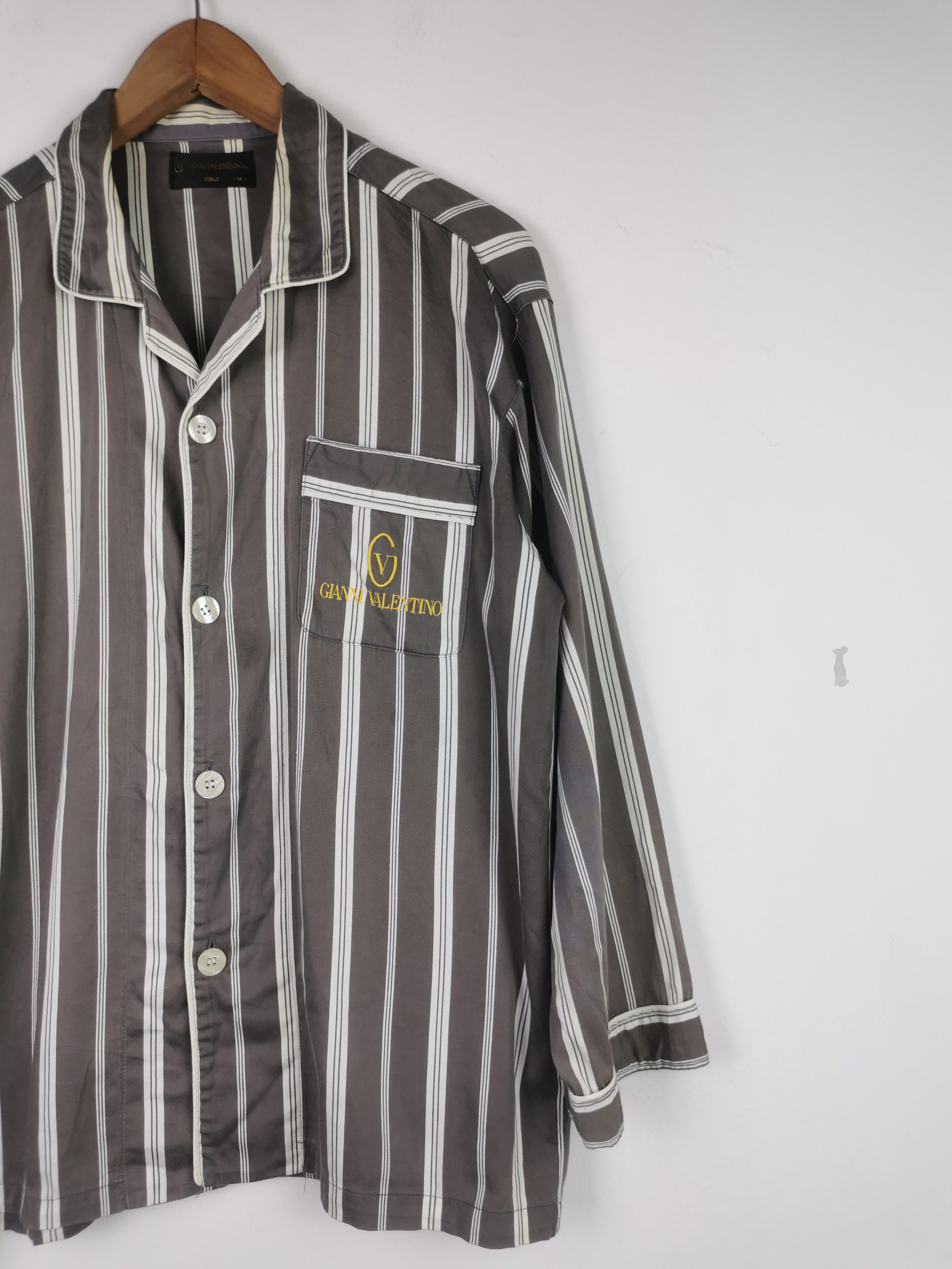 Vintage - Vintage Gianni Valentino Pajama Night Shirt