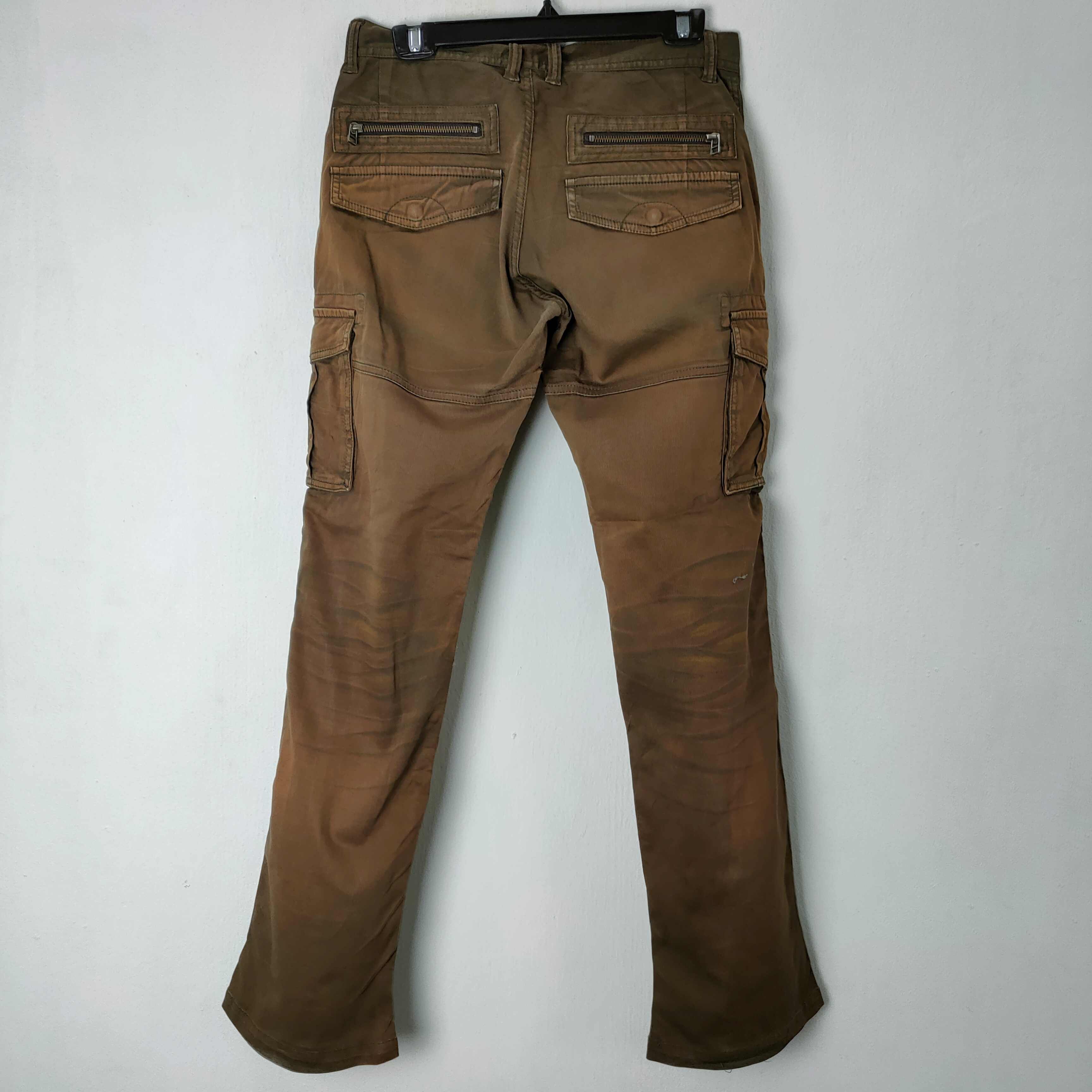 Designer - Rattle Trap thrashed Cargo Pants Multipocket Pants - 6