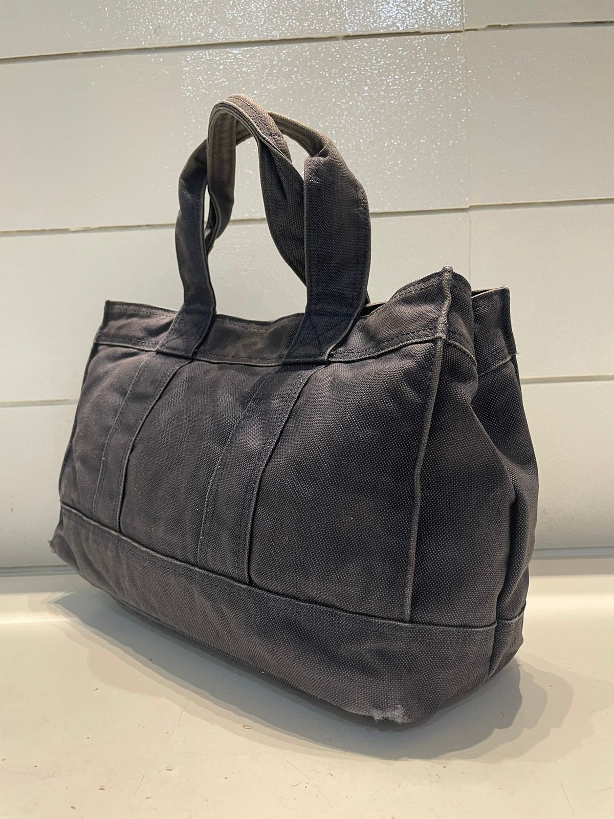 Porter Made In Japan Black Denim Tote Bag Denim Material - 9