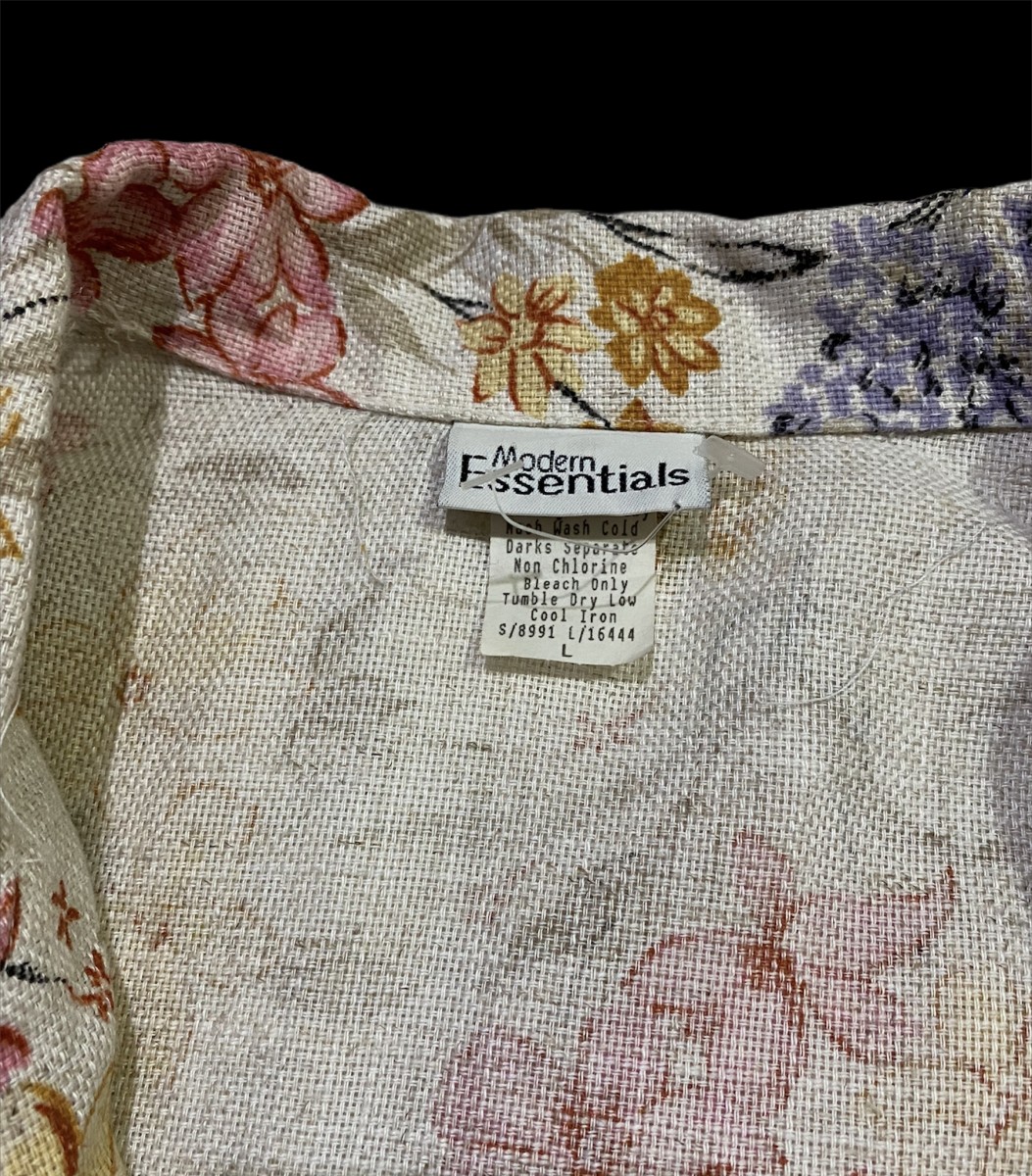 Made In Usa - Modern Essentials Floral Blazer Cardigan - 6