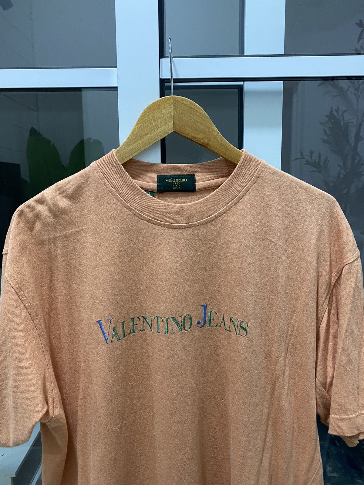 Vintage Valentino Jeans 1990 Logo T- Shirt - 11