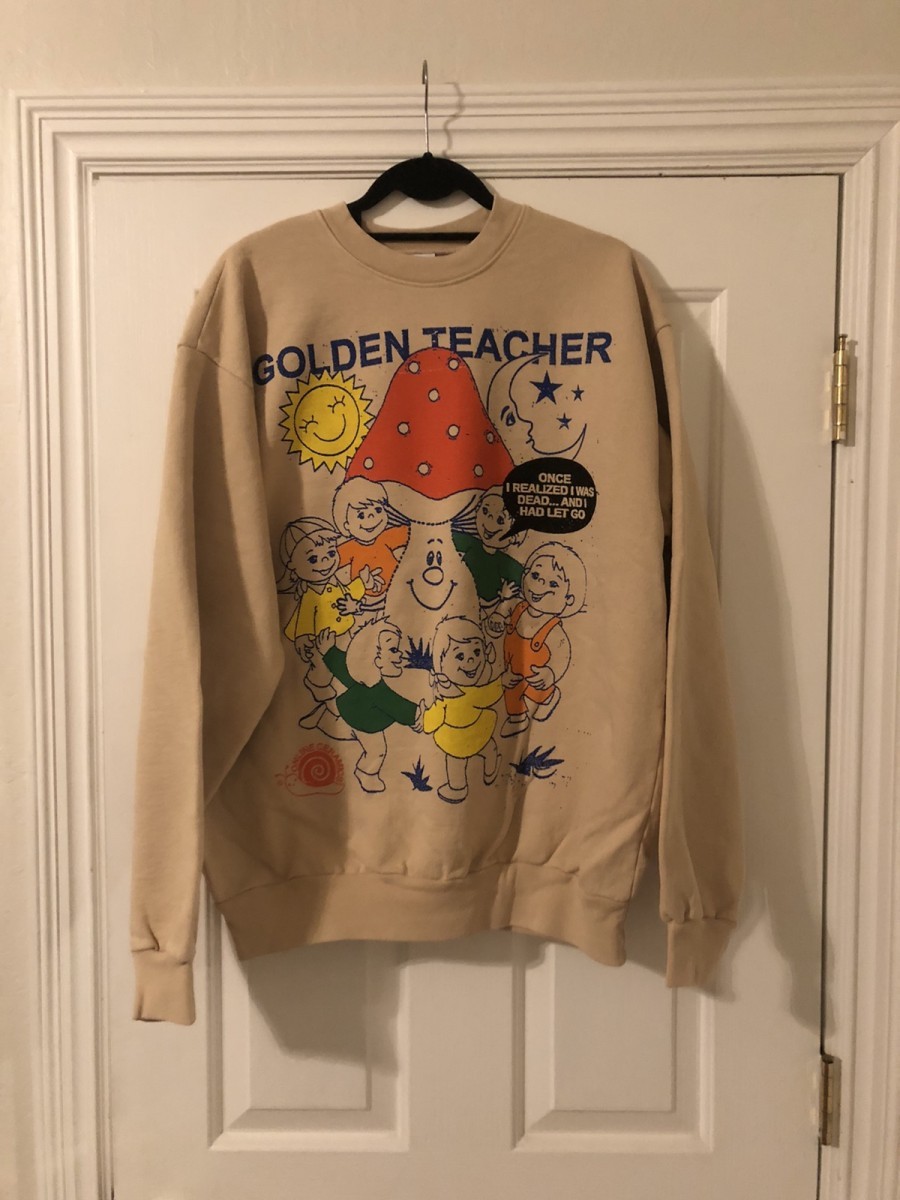 Online Ceramics - Golden Teacher Crewneck Sweatshirt - 1