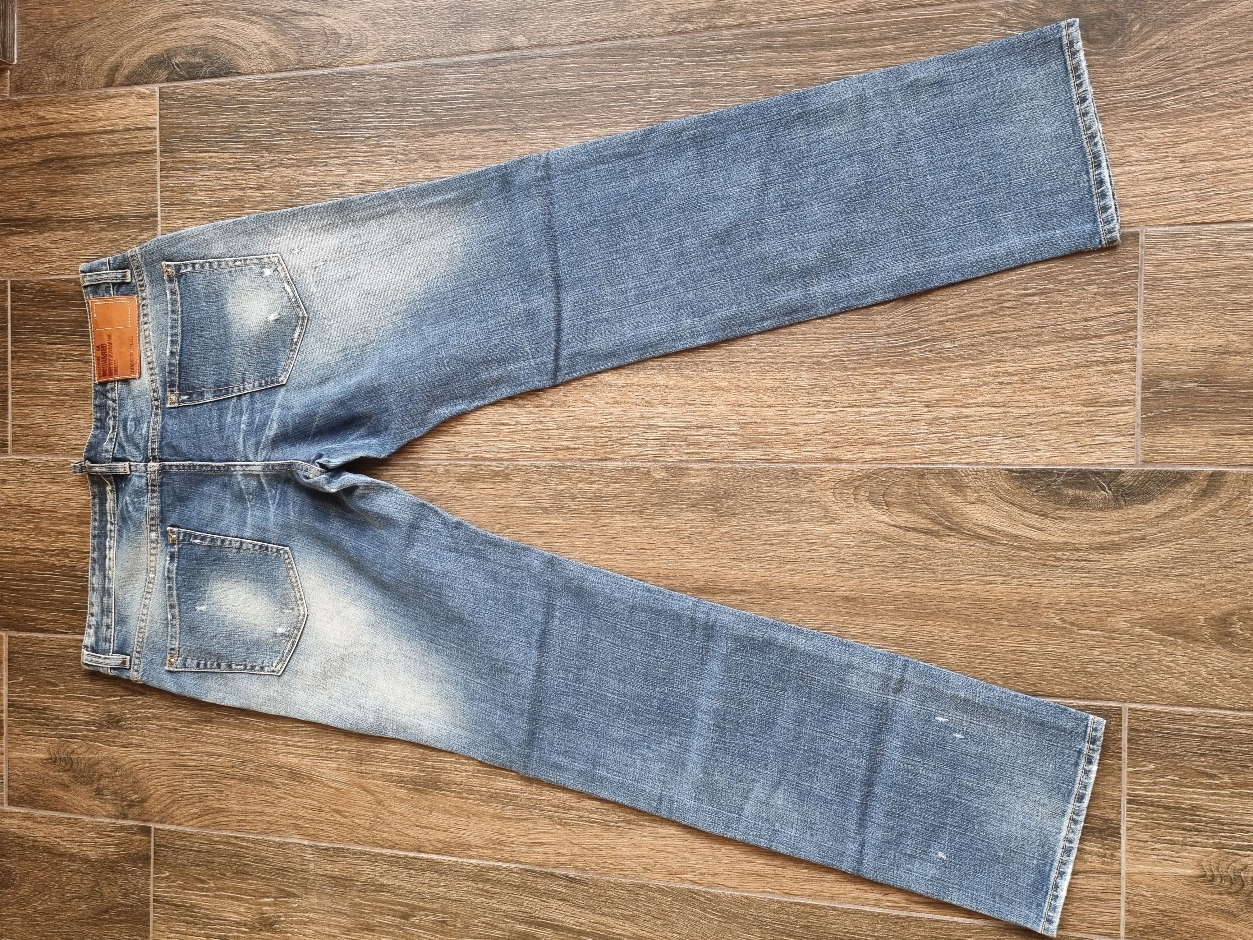 'It's A Hard Knock Life' stonewashed distressed jeans - 8