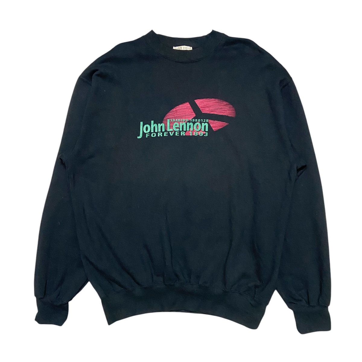 Rock T Shirt - Vintage John Lennon Forever 1993 Crewneck Sweatshirt - 1