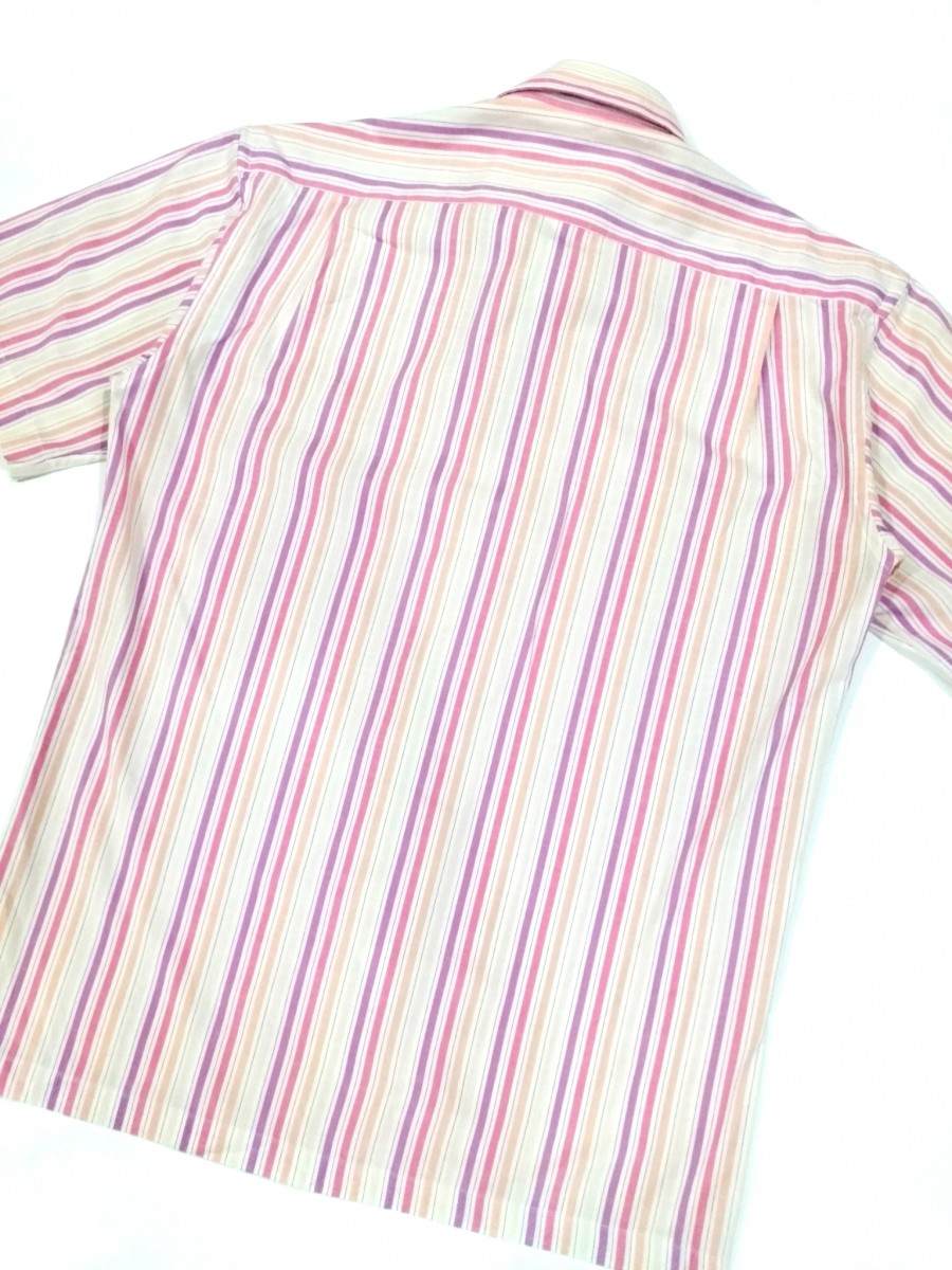 RARE! VTG BALENCIAGA VIBRANT MULTICOLORED CANDY STRIPED - 9