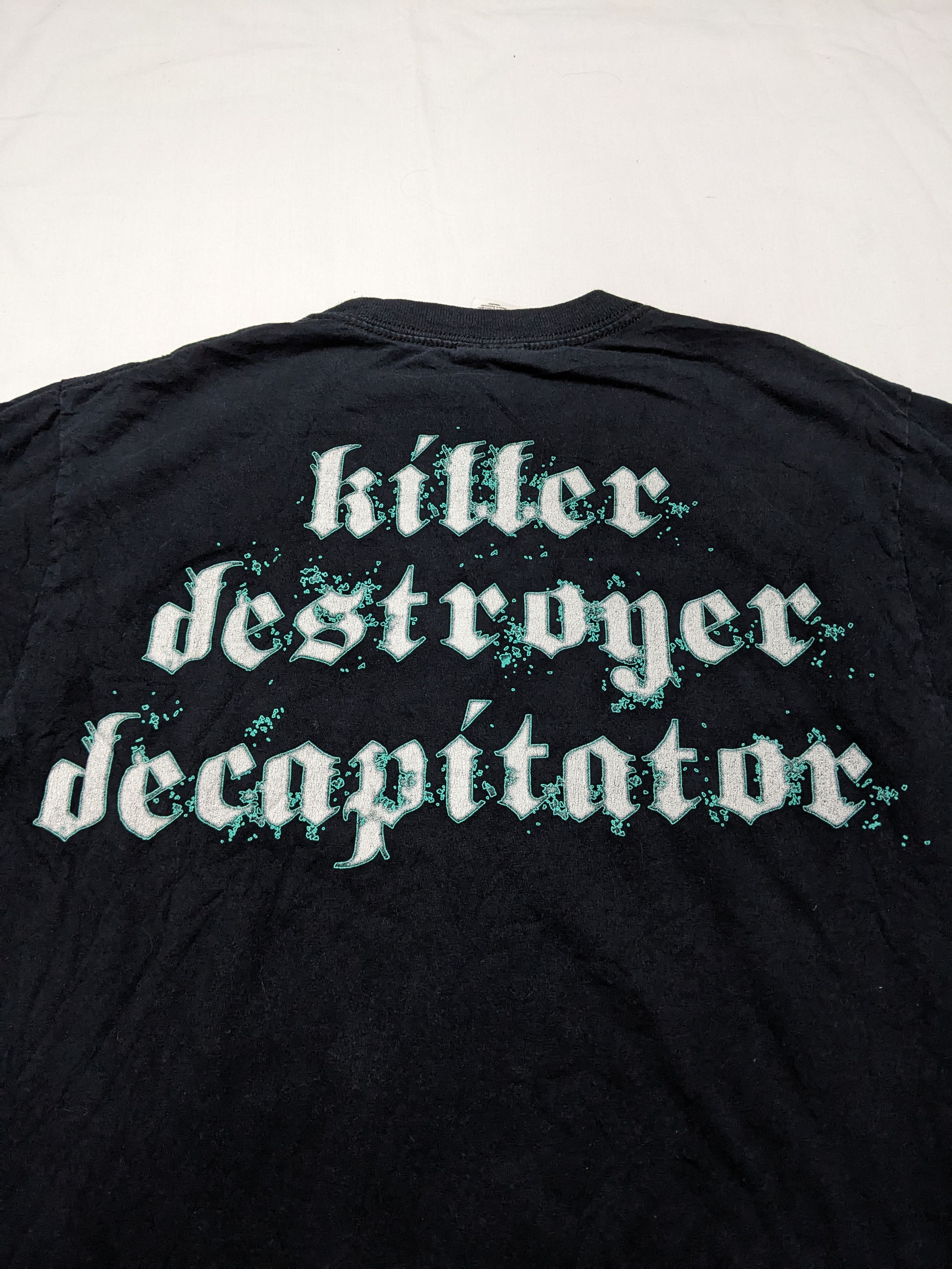 Skeletonwitch Killer Destroyer Decapitator Vintage Y2K Shirt - 4