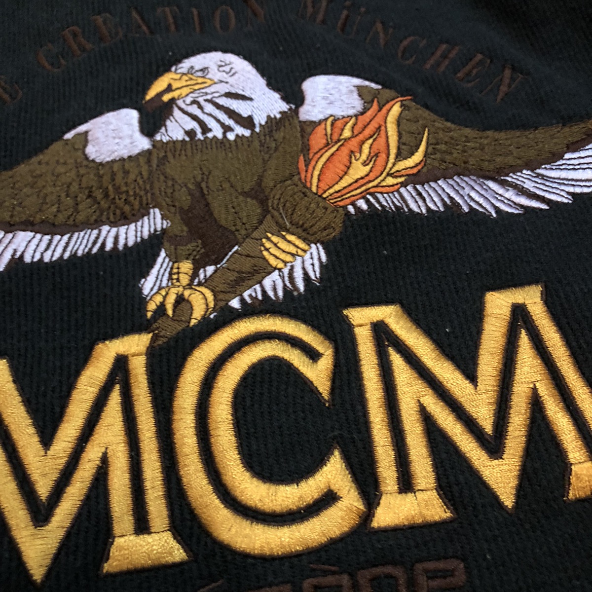 Vintage MCM big logo sweatshirt - 5