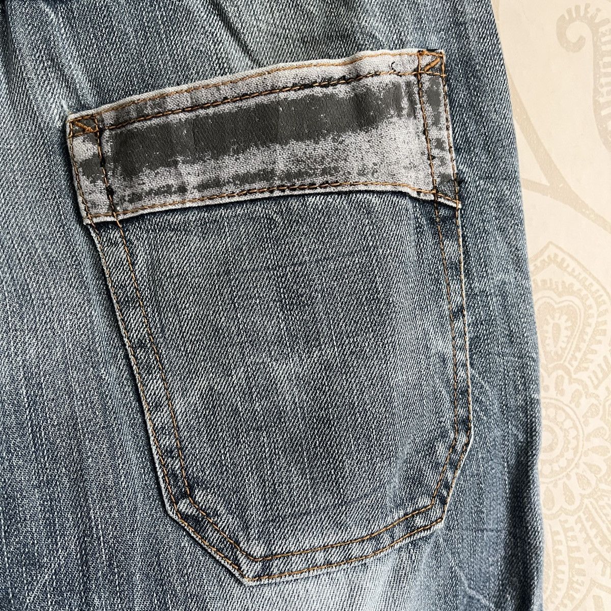 Japanese Brand - Vintage Nylaus Japanese Designer Bush Pants Denim Pockets - 14