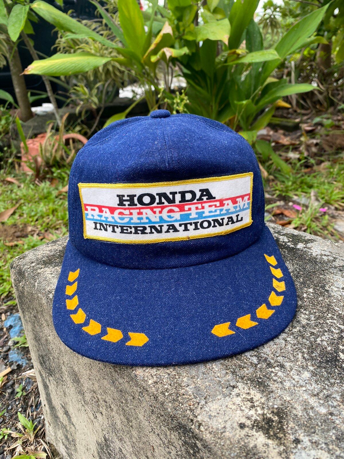 Sports Specialties - Vintage Honda Racing Team International Denim Hat - 1