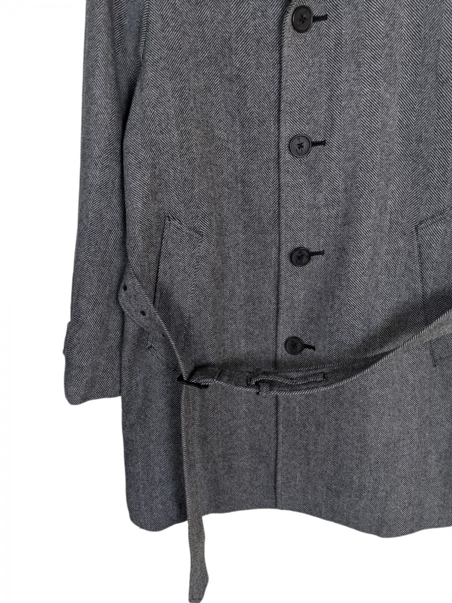 Jw - X Ut Japan Wool Long Coat Heavy Jacket - 3