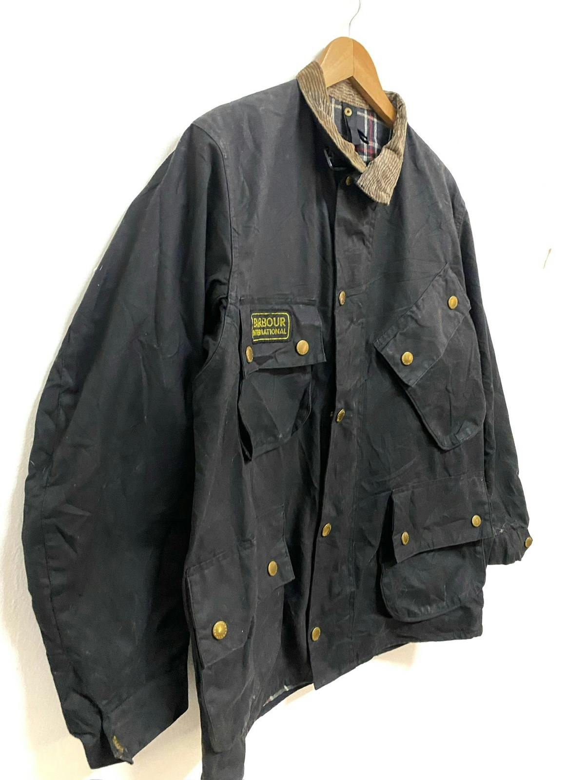 Barbour A7 International Suit Wax Jacket Made in England - 6