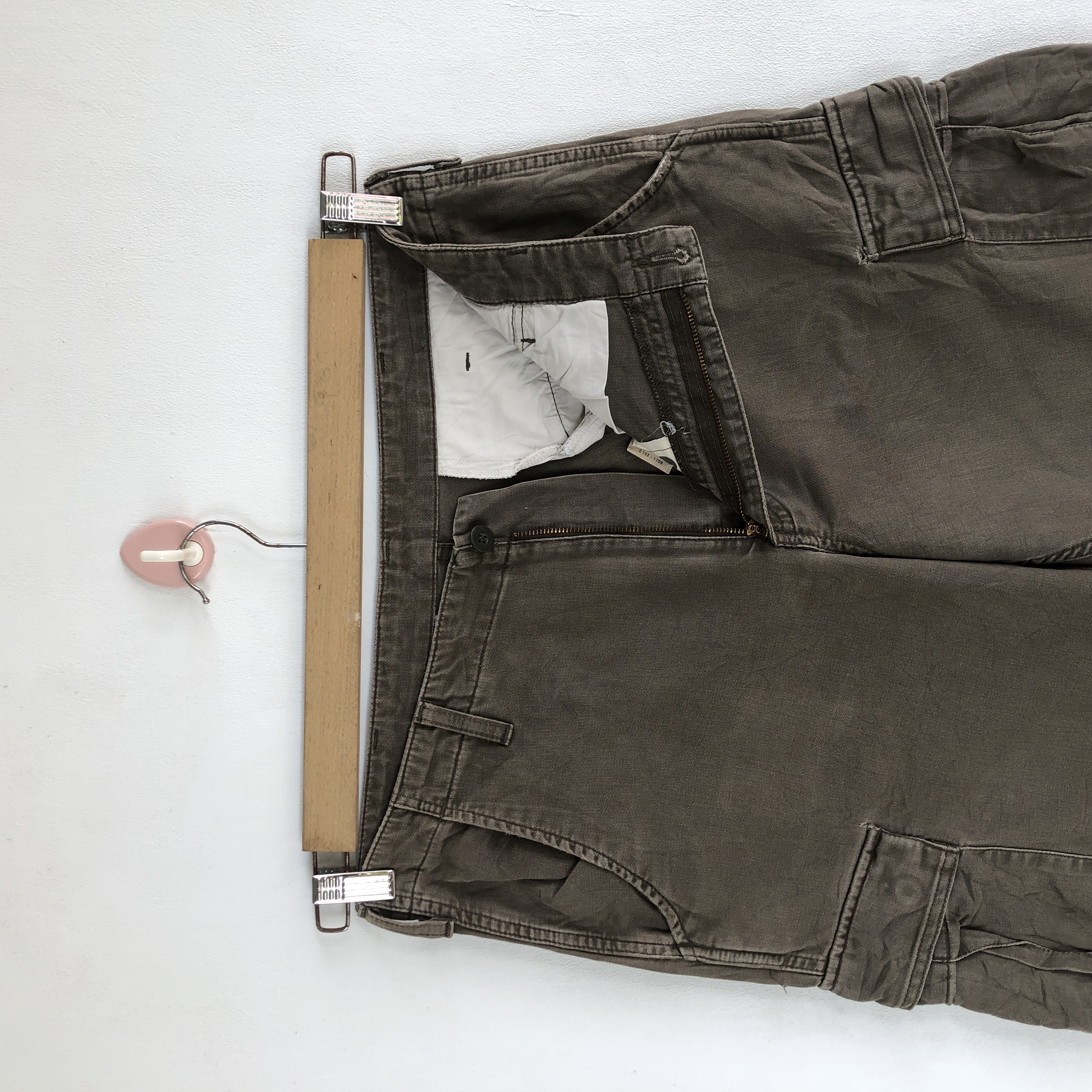 Vintage - Vintage Carhartt Workers Cargo Pants Multi Pocket Trousers - 8