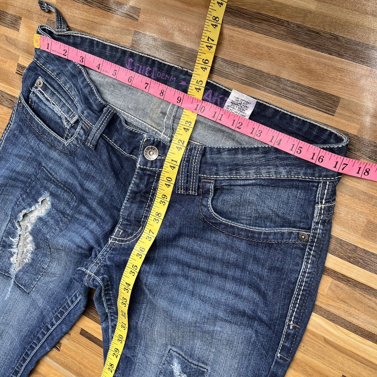 Vintage - Cruel Denim Blake Rocky Mountain Jeans Distressed - 3