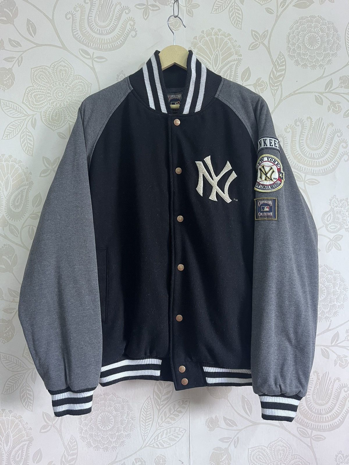 Vintage New York Yankees Coopertown Varsity Jacket - 1