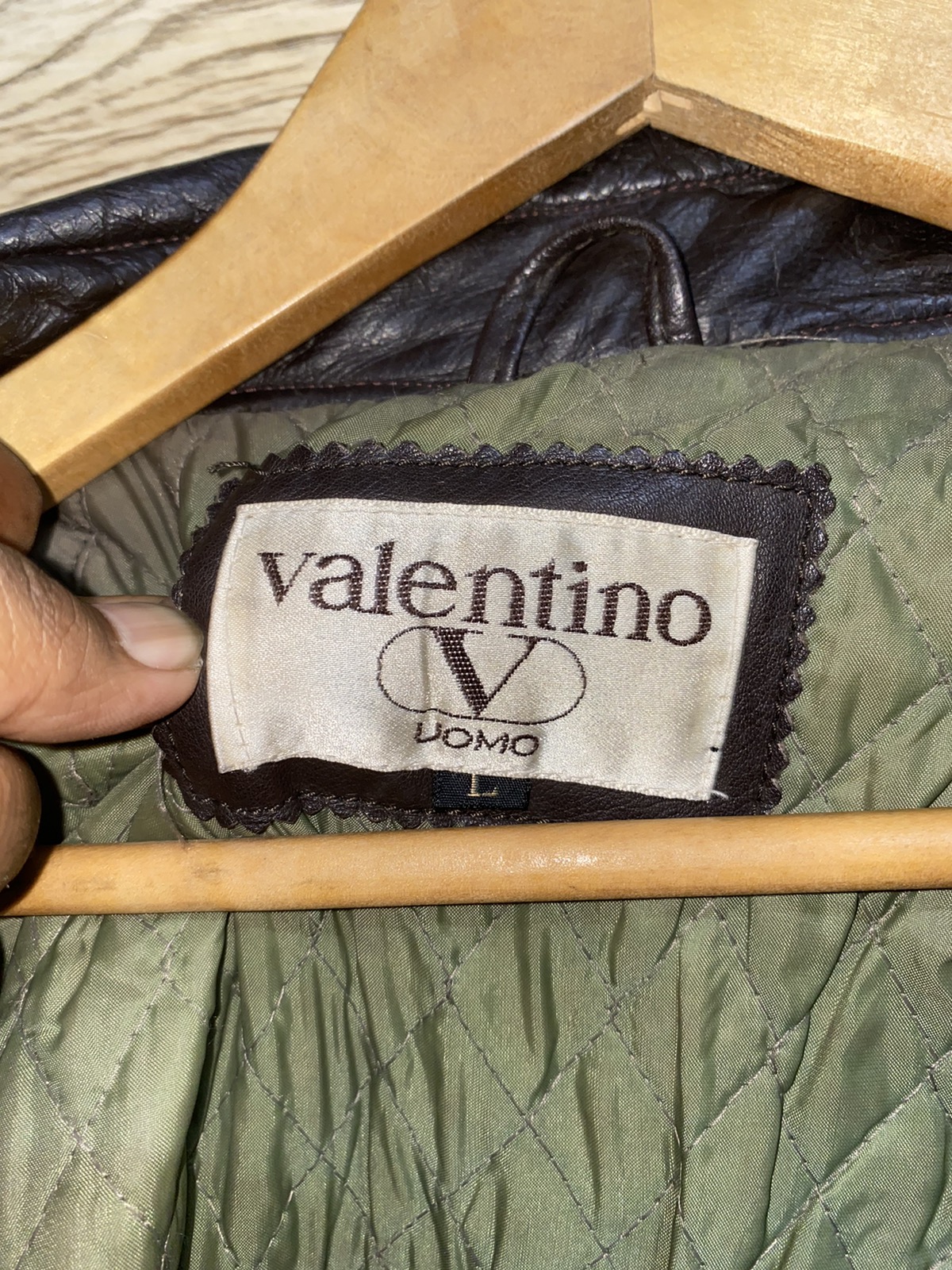 Vintage Valentino Cowhide Leather Jacket - 5