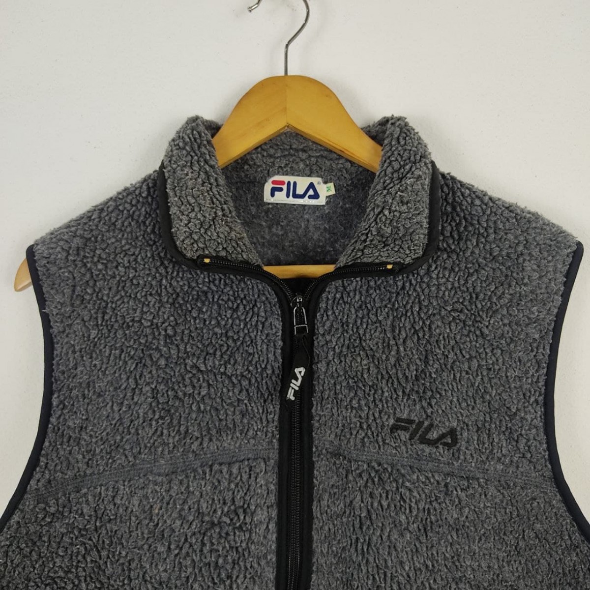 Fila - FILA Fleece Anorak Outdoor Vest Jacket - 3