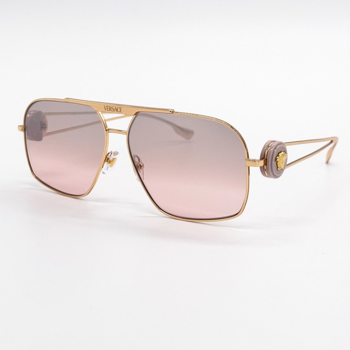 NEW VERSACE MOD 2269 1002/7E GOLD VE2269 10027E SUNGLASSES - 3