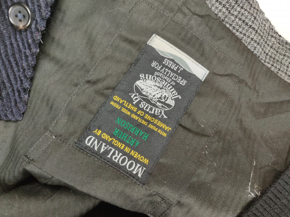 J. Press - x Arthur Harrison Patchwork Reconstruct Vest - 7