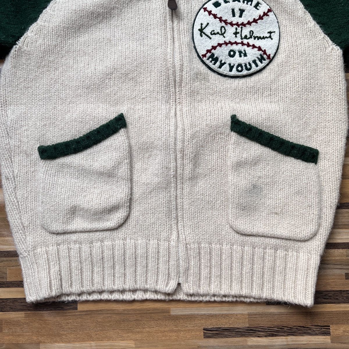 Grails Karl Helmut MLB Sweater Knitwear Vintage 1980s - 12