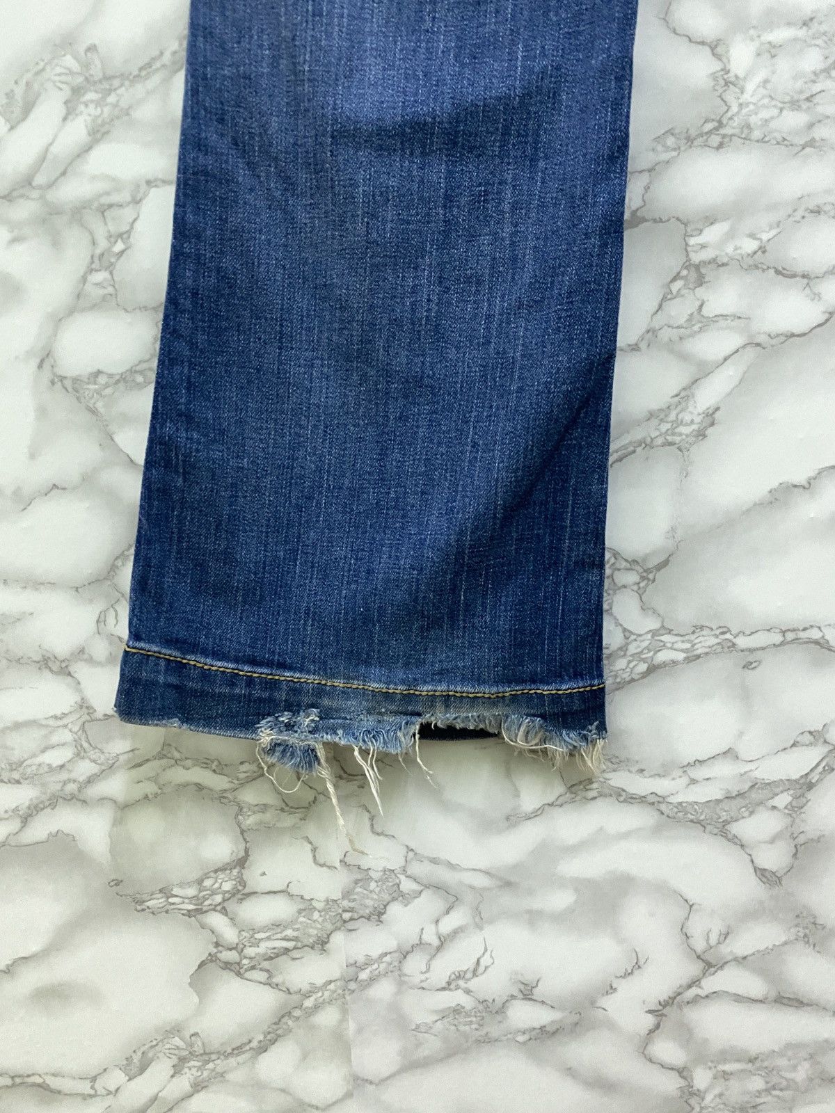 Vintage TRUE RELIGION Sammy Big T Flared Denim Jeans - 13