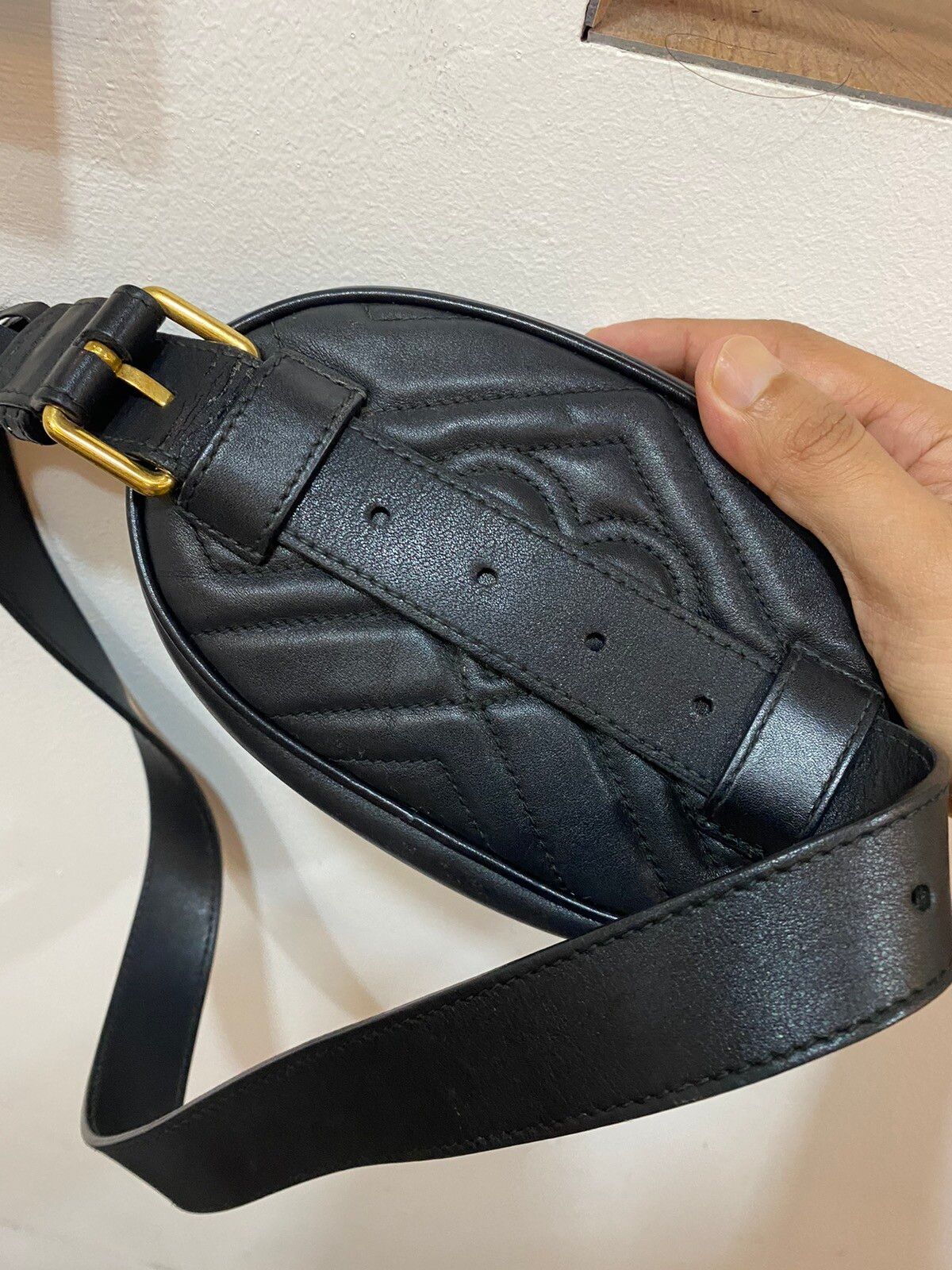 Authentic Gucci Marmont Belt Bag - 3