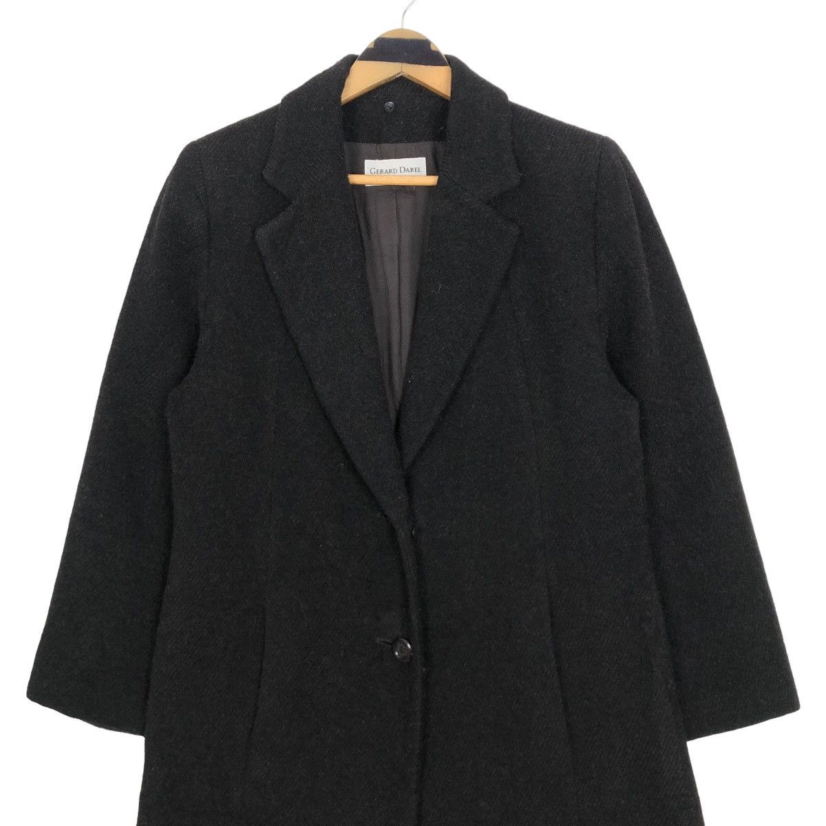 Designer - Gerard Darel Paris Tailored Wool Trench Coat - 9