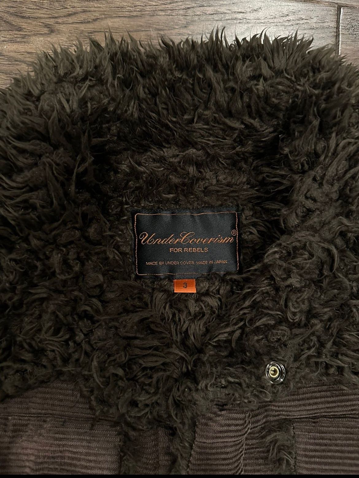 AW05 ‘Arts and Crafts’ Fur Corduroy Rider Jacket - 3