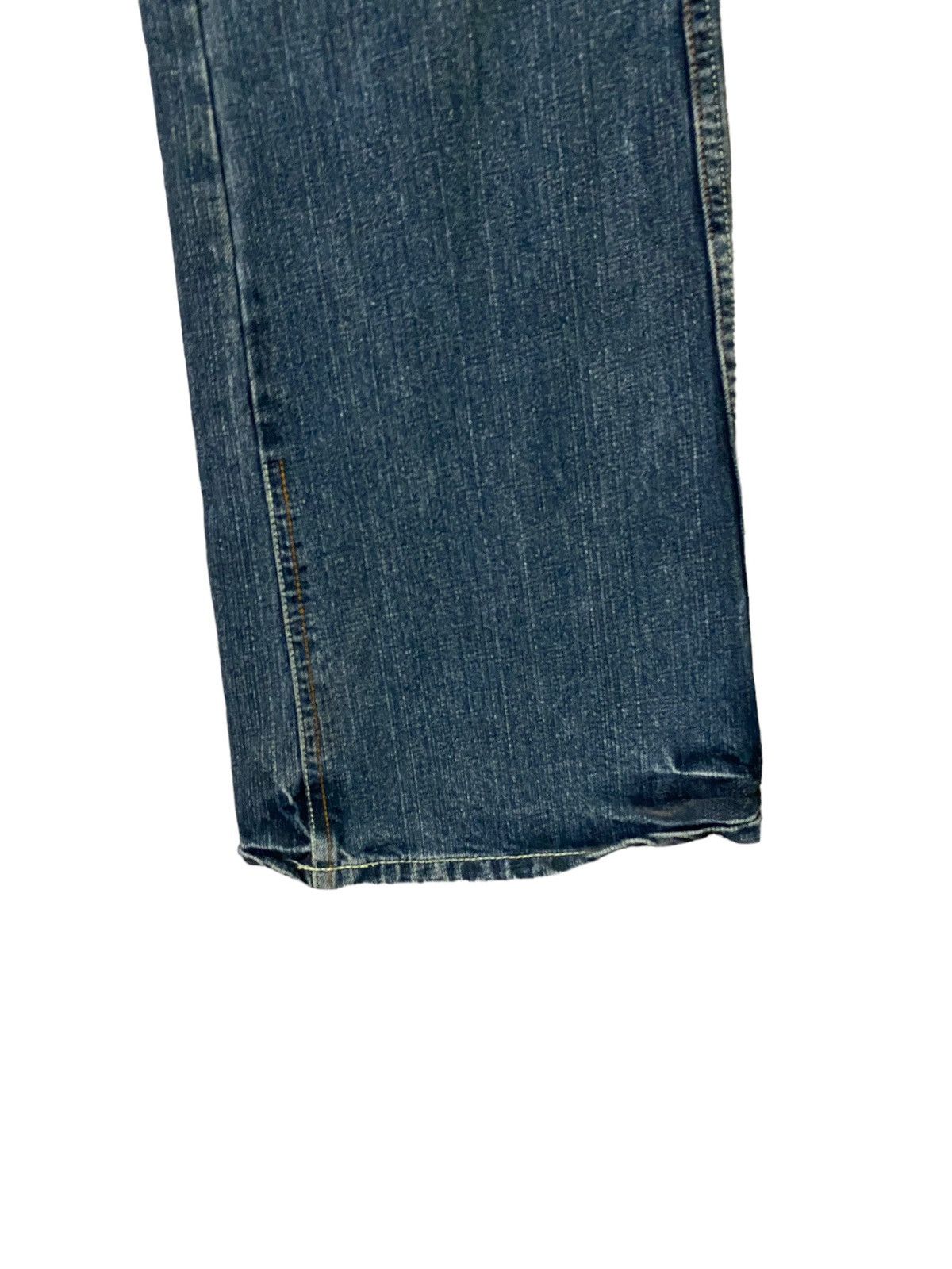 Vintage - FLARED💥 Indecent Leather Backpocket ClawMark Bootcut Denim - 7