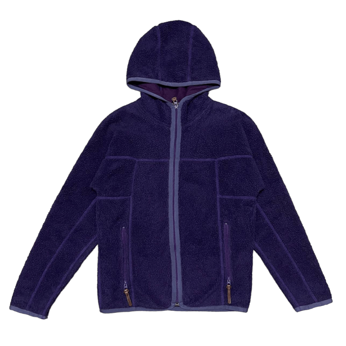 R.Newbold Fleece Zipper Hooded Jacket - 1