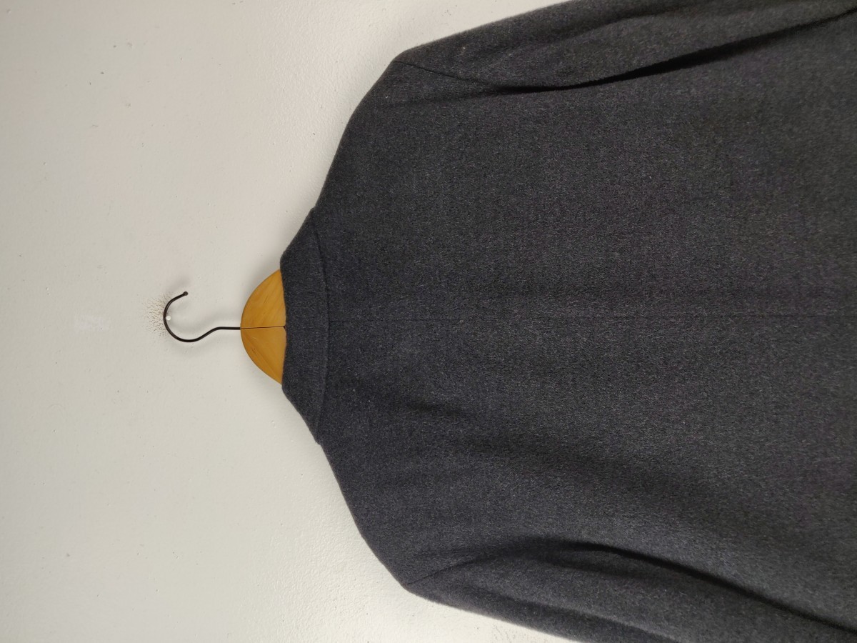 Vintage - YSL Diffusion Hommes Long Coat Wool Overcoat - 15