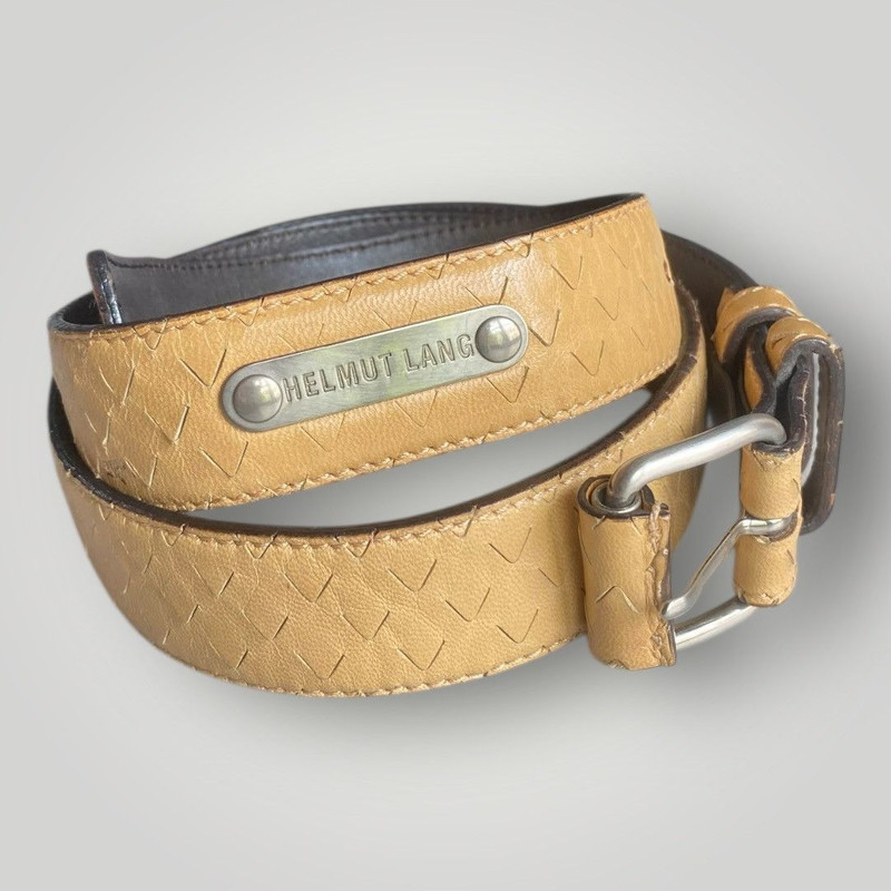 Archive Metal Plate Reptile Belt - 1