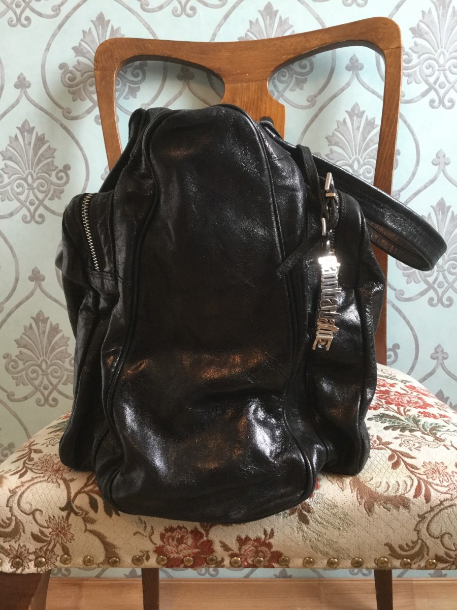 Gianni Barbato - Big leather bag.Like Saint Laurent or Dior bags - 2