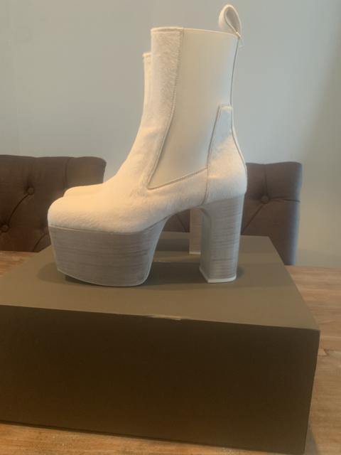 Rick Owens Calf hair kiss boots EU39,5