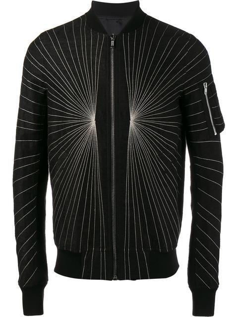 Rick Owens EMBROIDERED BOMBER 52EU