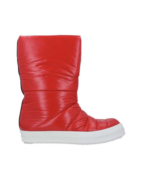 Rick Owens DRKSHDW 1-1 RED PUFFER BOOTS EU44