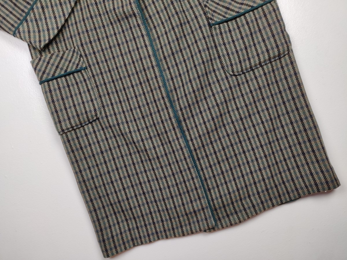 Aquascutum - Long Coat Checkered Jacket - 5