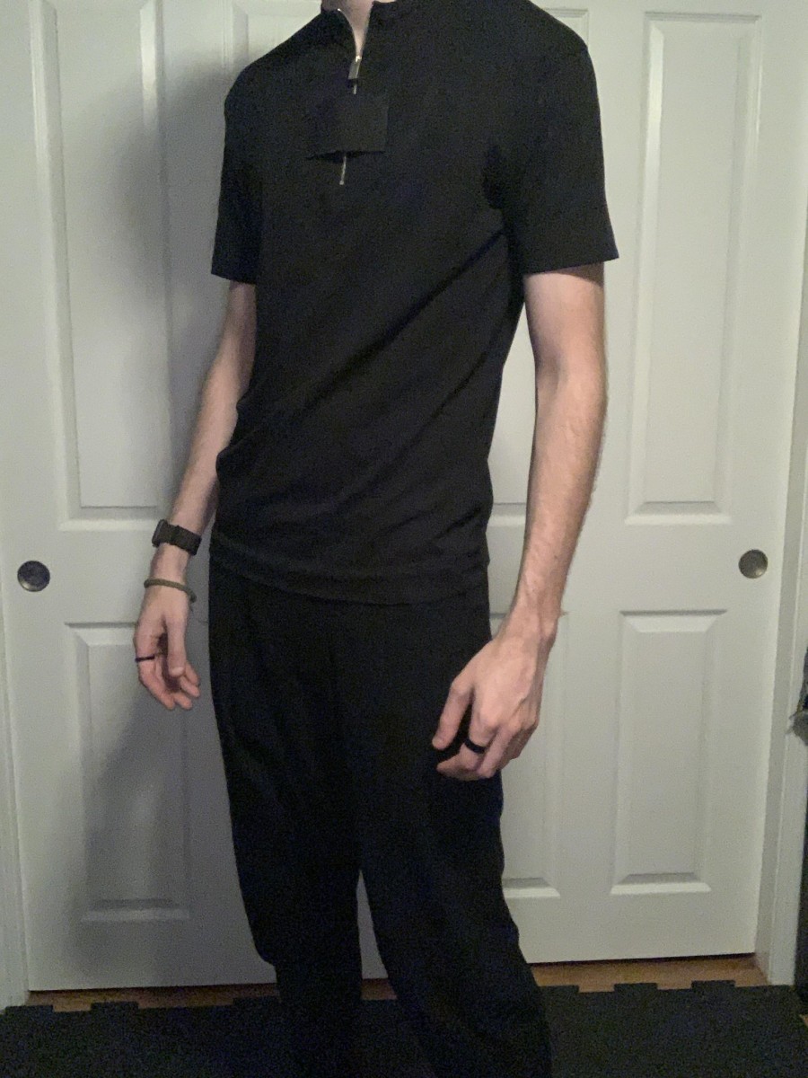 Rick Owens AW10 Wool Drop Crotch Trousers [Fits Like 32-36] - 1