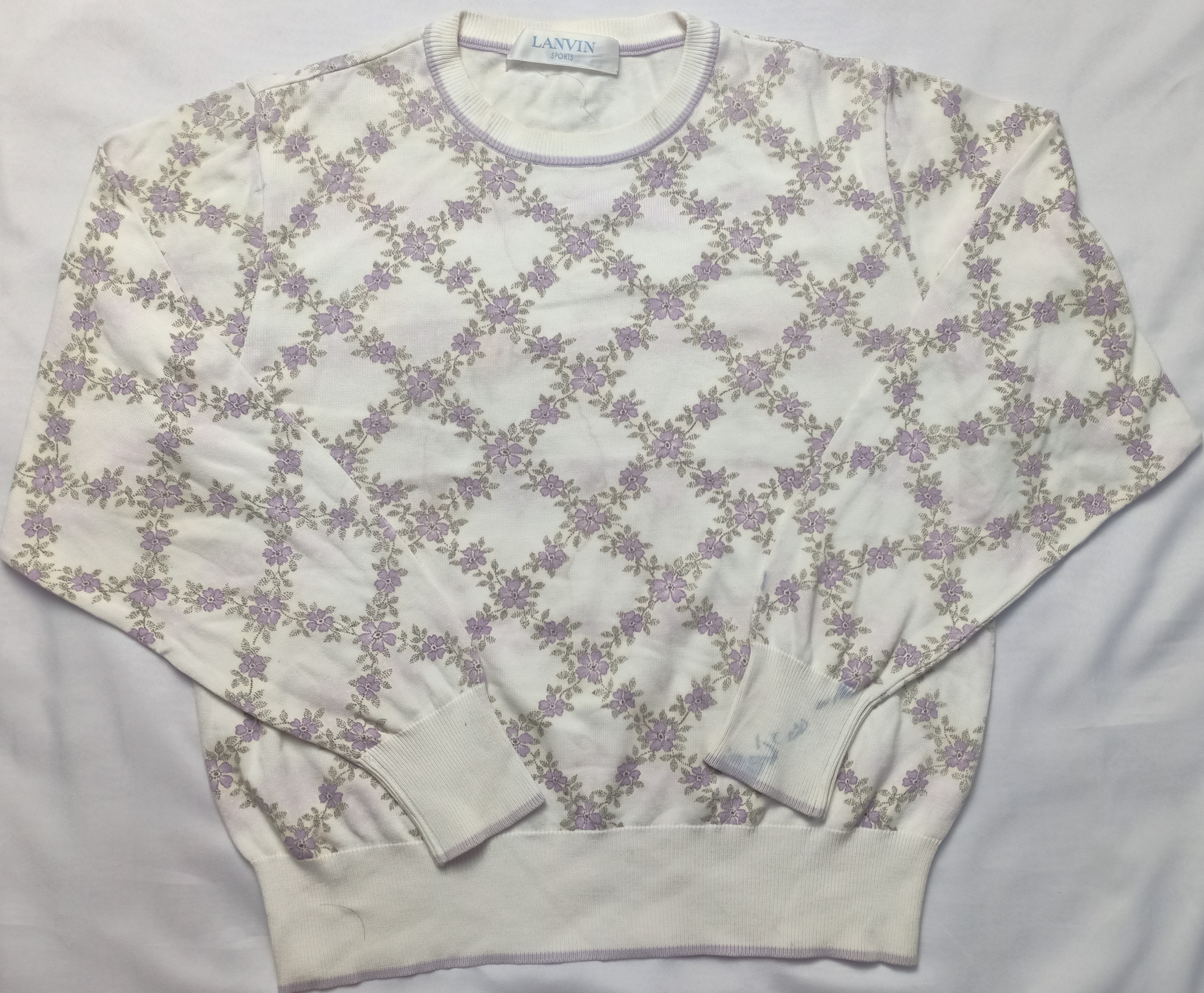 LANVIN Sport Shirt Flower Art Sweatshirt - 2