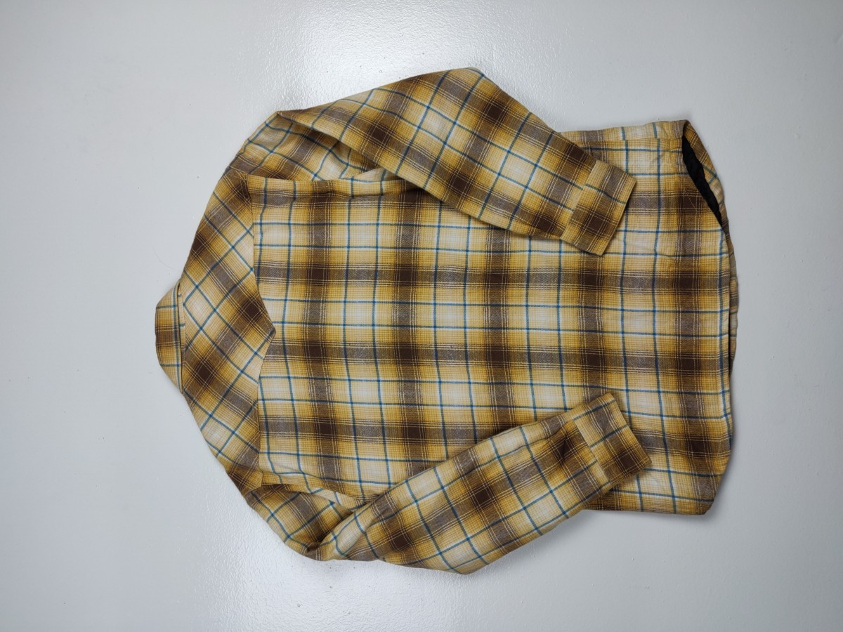 Kansai Yamamoto - Kansai Jeans Checkered Western Light Jacket Outerwear - 6