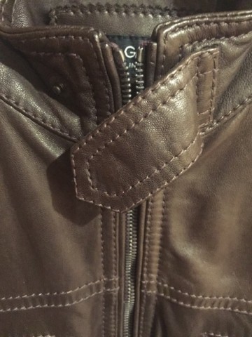 Chocolate Leather Jacket - 2