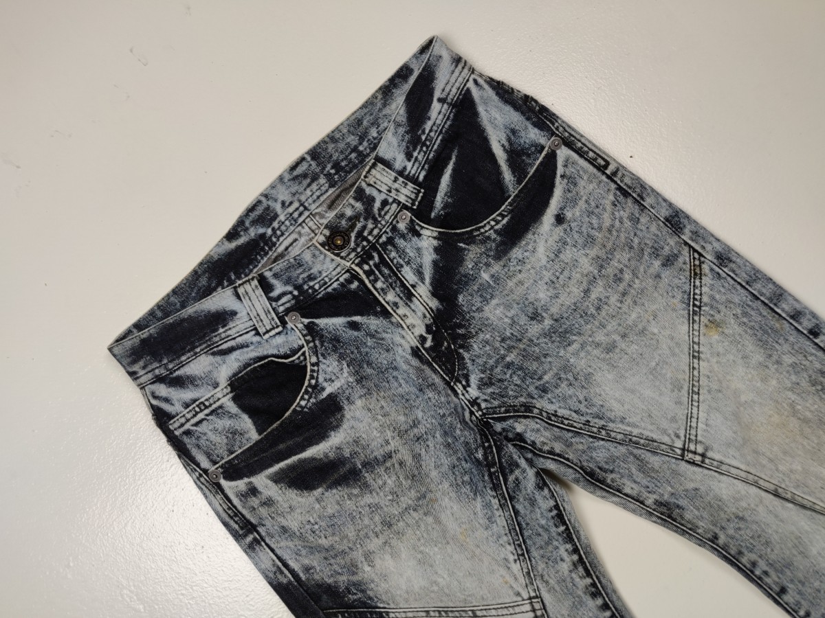 Japanese Brand - Rattletrap Japan Tie Dyed Denim Jeans Pant Trousers - 3