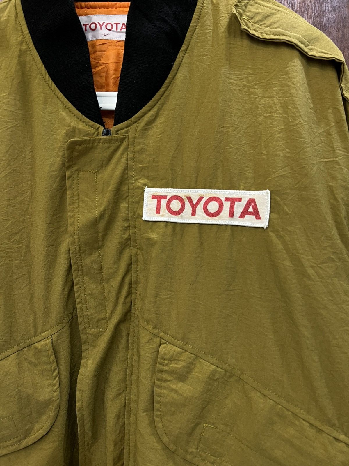 Vintage - 🇯🇵 TOYOTA Racing MA-1 Bomber Archive Jacket - 4