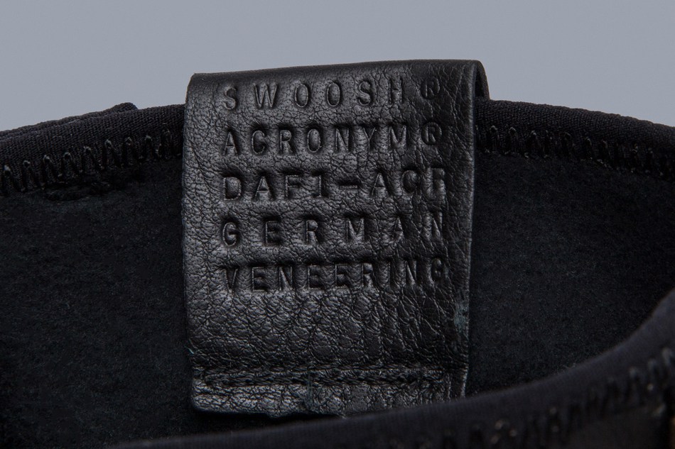 ACRNM® x Nike Air Force 1 Downtown 'Black Crimson' DS 649941-006 - 8