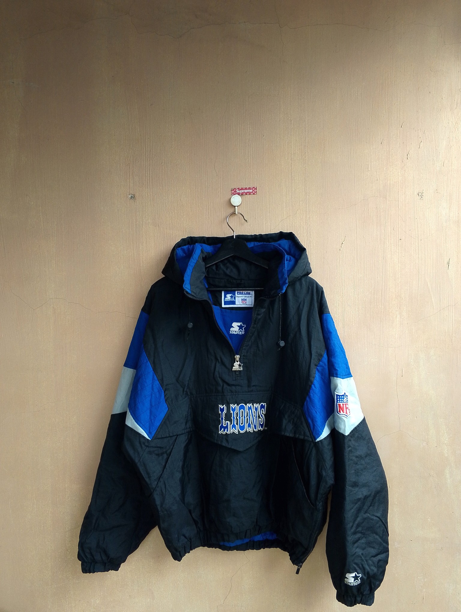 90s Vintage Detroit Lions Starter Anorak jacket - 9