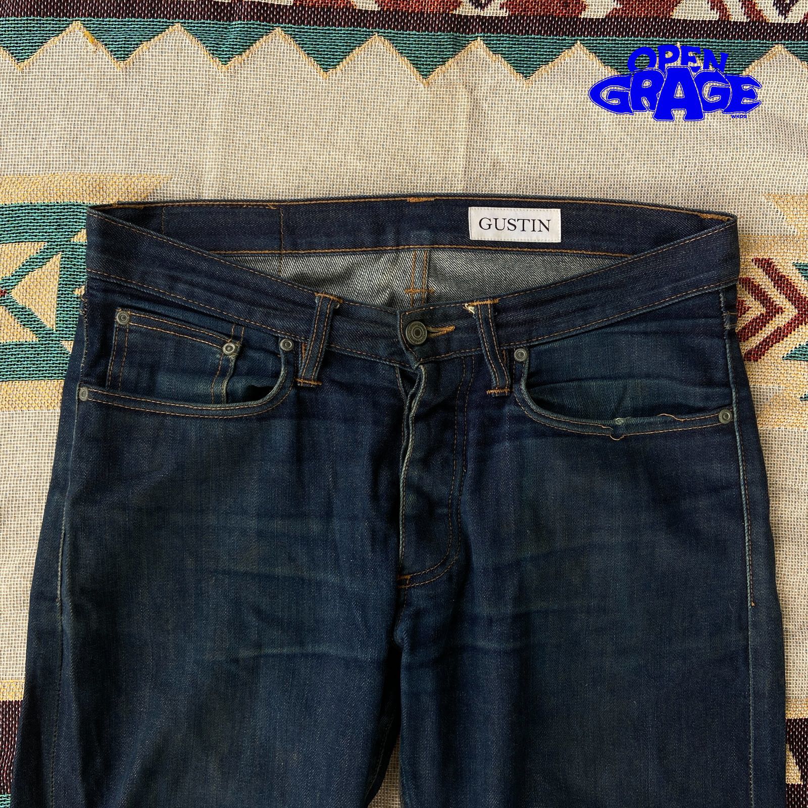 Gustin Selvedge Denim Finish RAW - 7