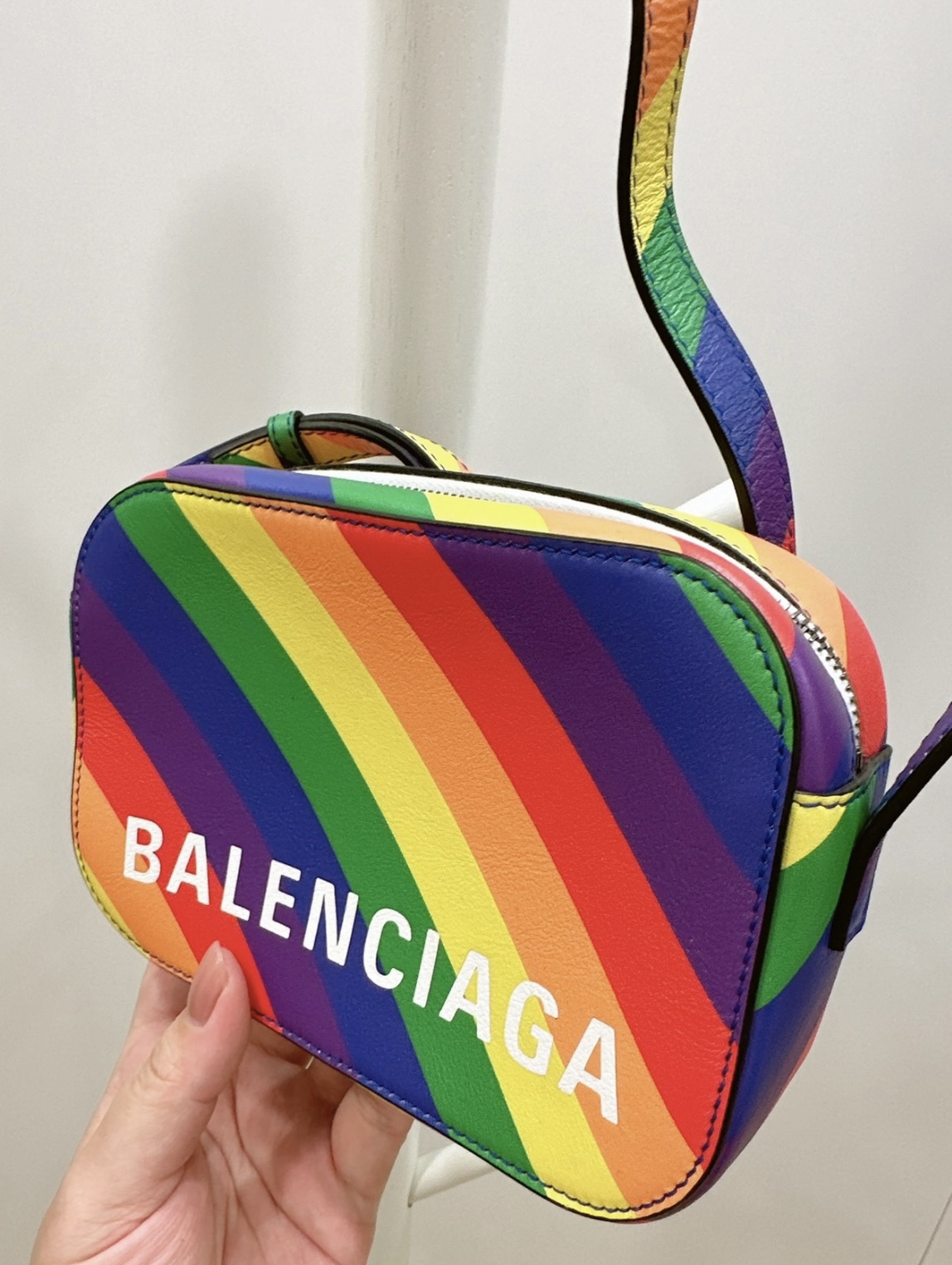 Balenciaga rainbow purse hotsell