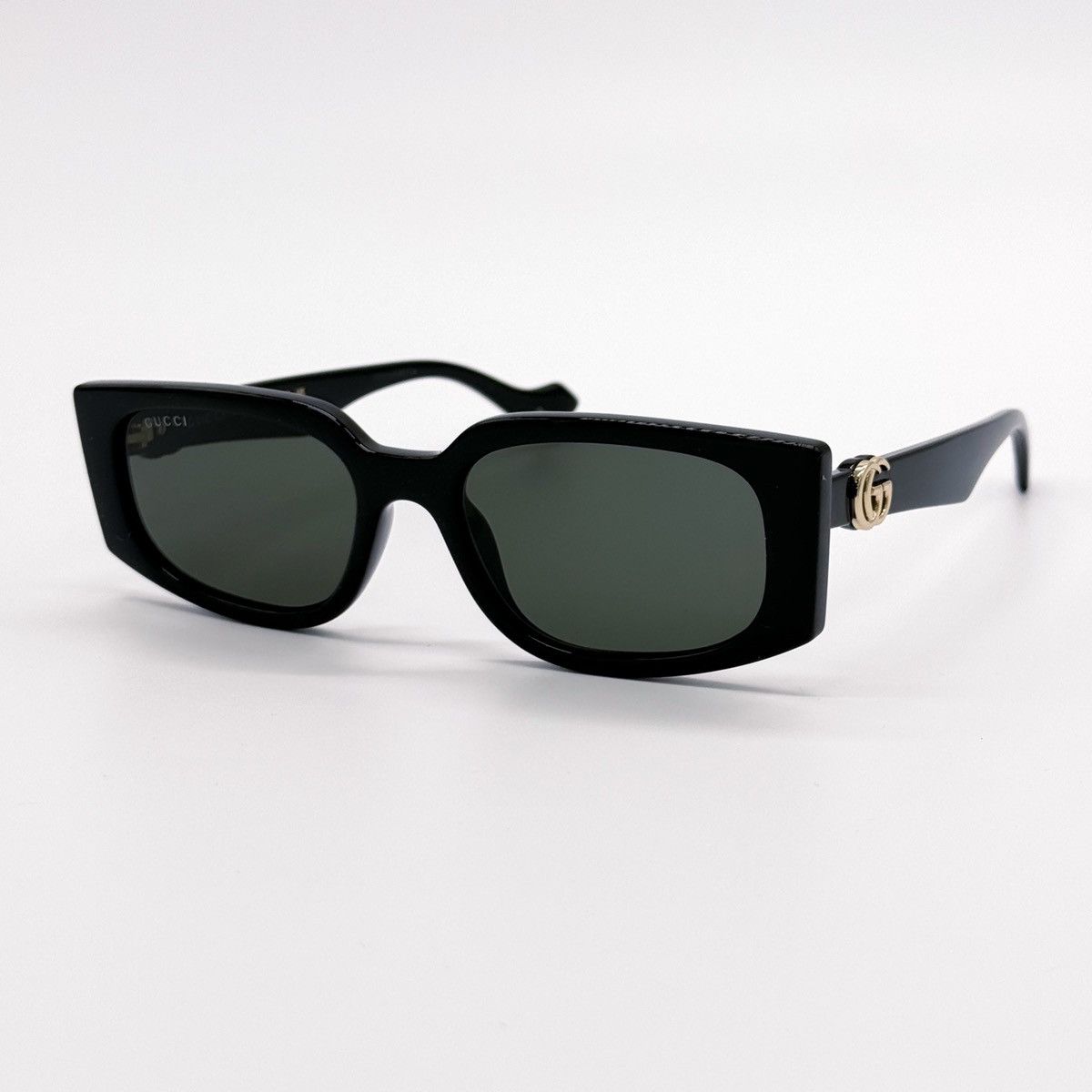 NEW GUCCI GG1534S 001 RECTANGULAR BLACK WOMEN SUNGLASSES - 5