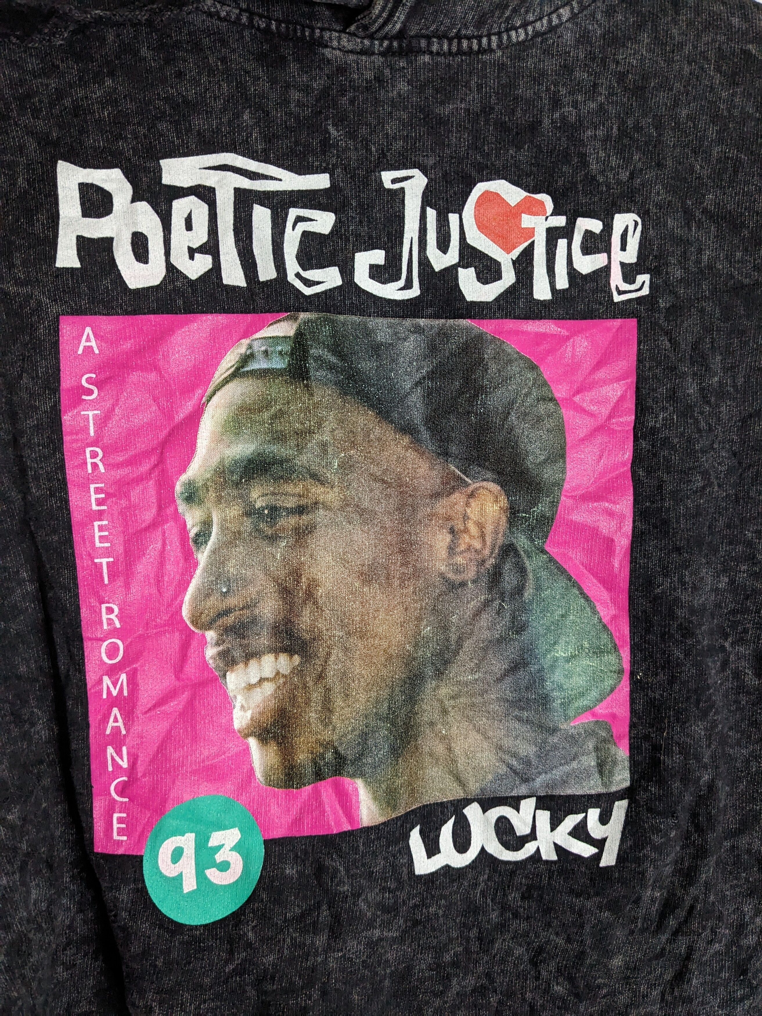 Tupac Shakur Poetic Justice Movie Cropped Hoodie - 4